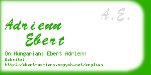 adrienn ebert business card